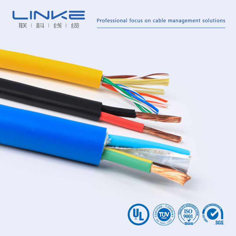 60227 IEC 06 RV Endüstriyel Kontrol Kablosu PVC yalıtılmış bakır çekirdek kablosu 300V/500V
