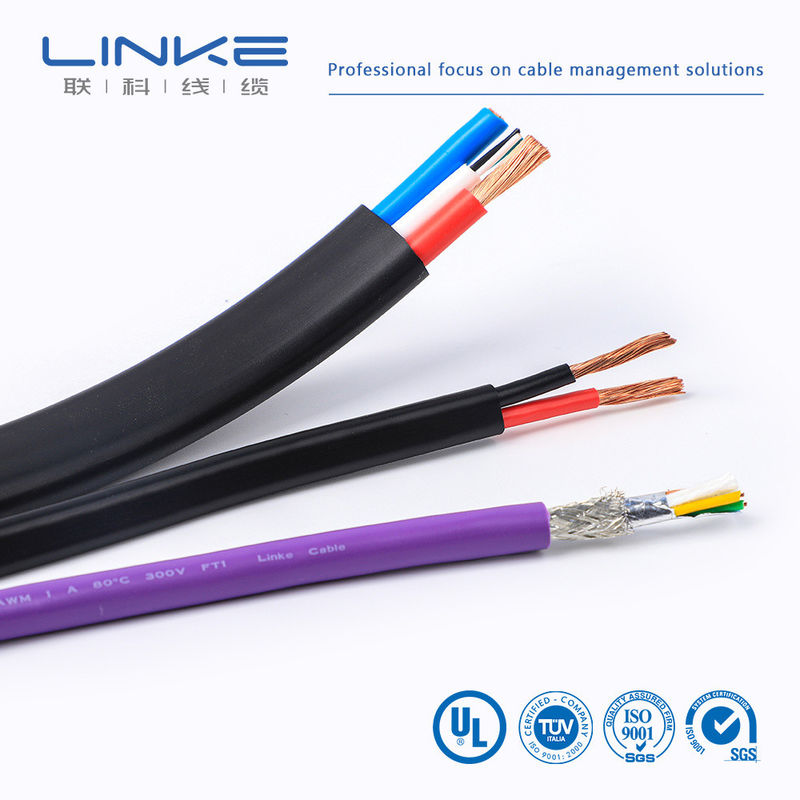 Yumuşak Bakır Tel PVC yalıtılmış Endüstriyel Kontrol Kablosu 60227 IEC 52 53rvv Çok çekirdekli kontrol kablosu