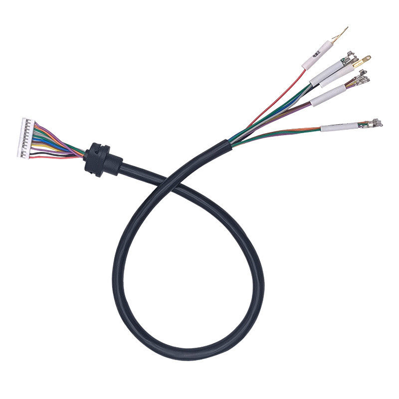 Özelleştirilmiş Yüksek Voltajlı Çoklu Kablolu Tıbbi Kablo Spiral Kablo Demeti Montajı