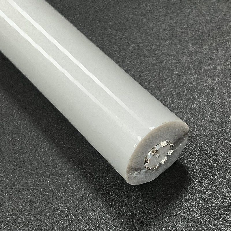 5000V yüksek voltajlı silikon kauçuk yalıtımlı tıbbi kablo cam lif kablo ile