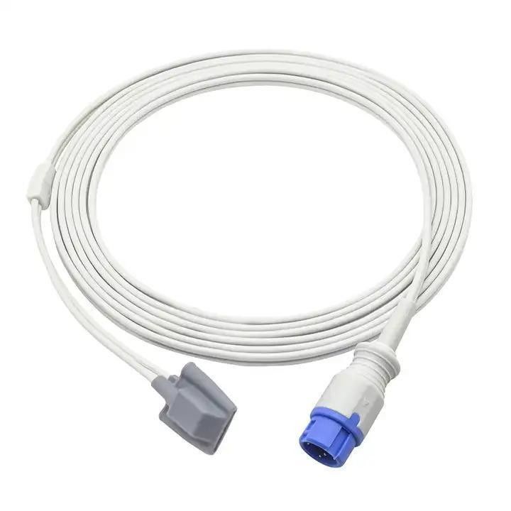 TPU Ceket Denizli Bakır İletken ve Kalkan SpO2 Pulse Oximeter için Ham Kablo Tıbbi Dereceli Silikon Izolasyon