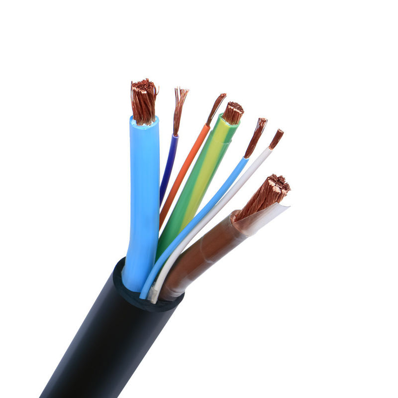 Kalemli Tel Bakır Fiber Hibrit Optik Kablo Türleri Güçlü Optik Fiber Kompozit Kablo