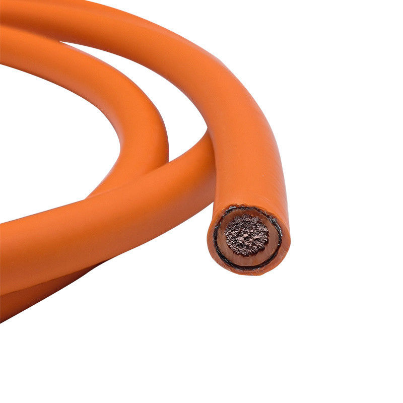 Tek çekirdekli korunan elektrikli araba kablosu EV kablosu 6AWG 14AWG Enerji Yüksek Voltajlı kablo silikon kauçuk ceket