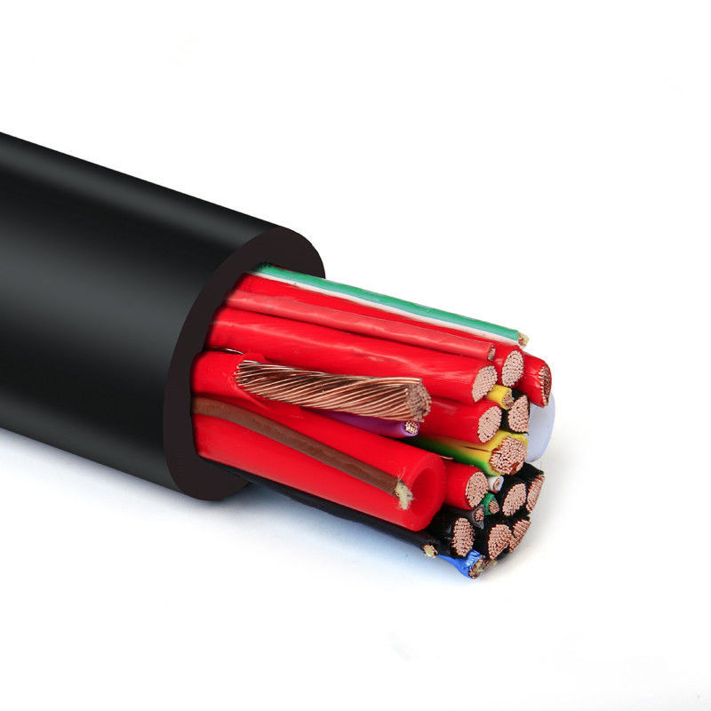Tek çekirdekli korunan elektrikli araba kablosu EV kablosu 6AWG 14AWG Enerji Yüksek Voltajlı kablo silikon kauçuk ceket
