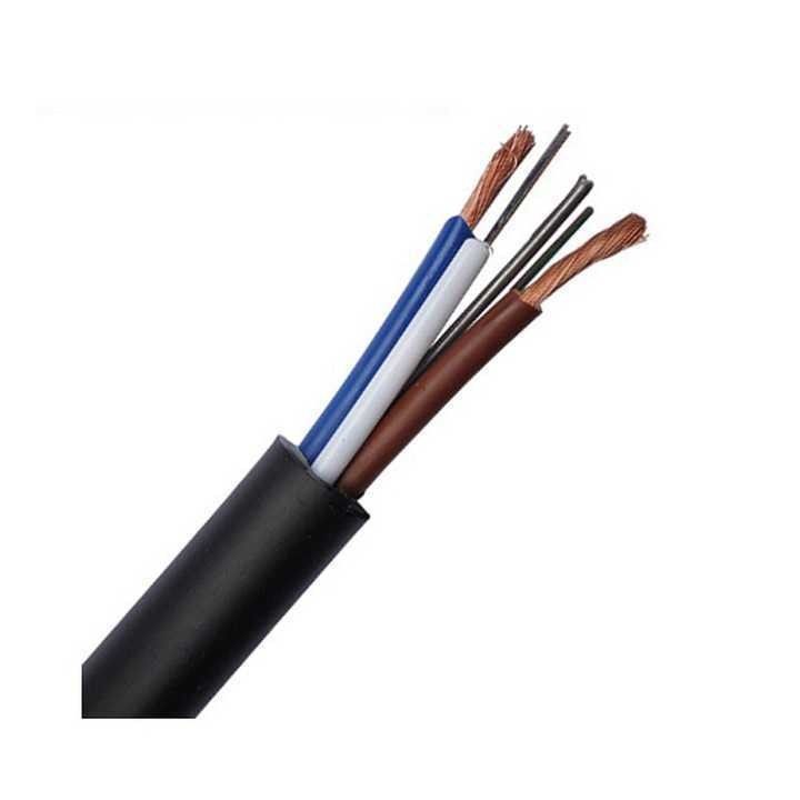 Yüksek standartlar için uygun elektrik gücü kablosu kompozit hibrit fiber optik kablo yüksek voltajlı fiber kablosu