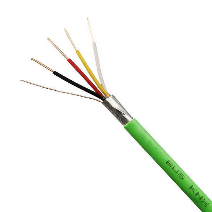 Düşük ve Orta Voltajlı Yeşil Saf Ceket Dönüştürme Elektrik Kablosu