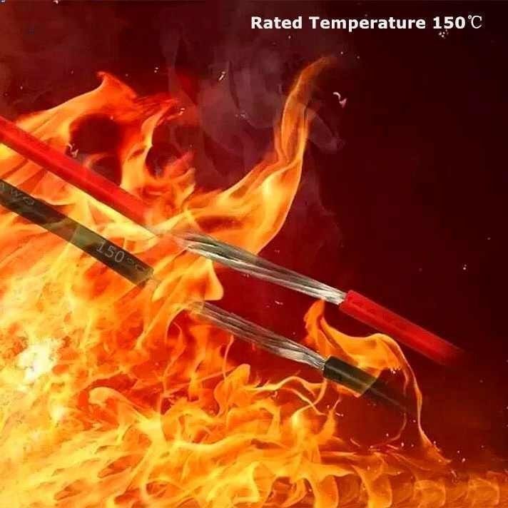 24AWG Elektrikli Otomobil Akü Kullanımı için Sıcaklığa Dirençli Bakır Kablo