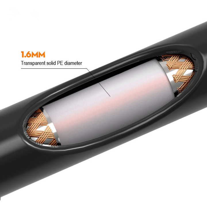 UL20276 24-28 AWG Kalaylı Bakır İletken Çok Çekirdekli Örgülü Kalkanlı PVC Kılıflı Bilgisayar Kablosu