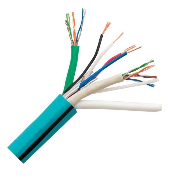 Çıplak Bakır 750hm Koaksiyel Kablo 100 Metre Rg174 Kablo Akım 300V PVC Ceketli