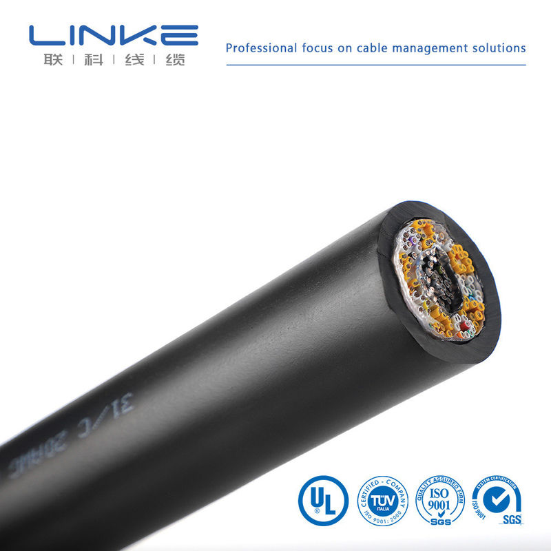 Elektrik PVC XLPE Silikon İzole Tel Güç Kablosu UL 2464 Çoklu Çekirdek özelleştirilebilir