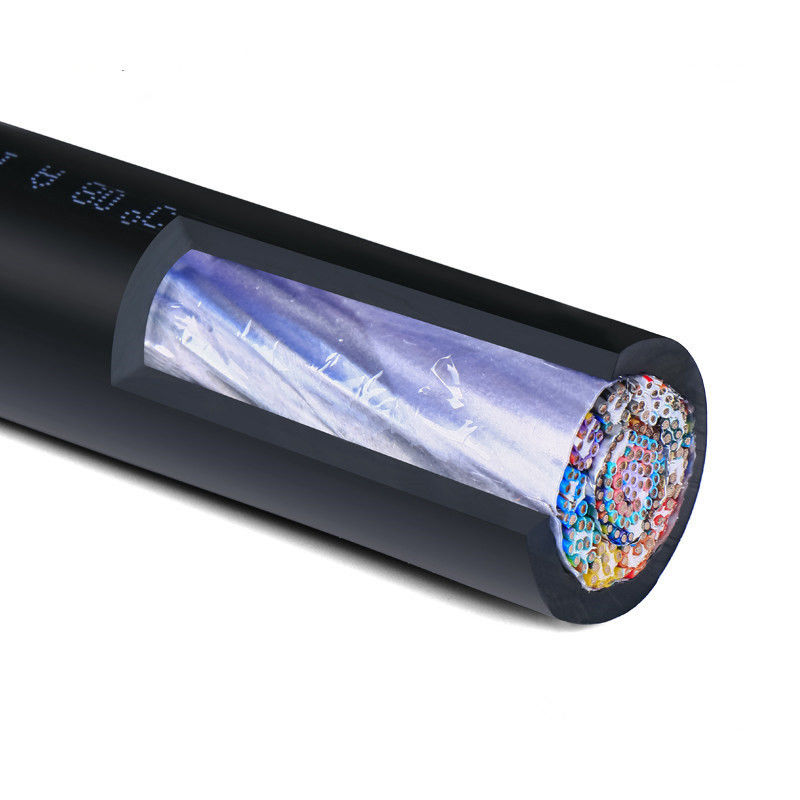 110 çekirdek 1.5mm Bakır çekirdek PVC yalıtılmış esnek kablo ekipman kontrol telleri FEP yalıtılmış tel