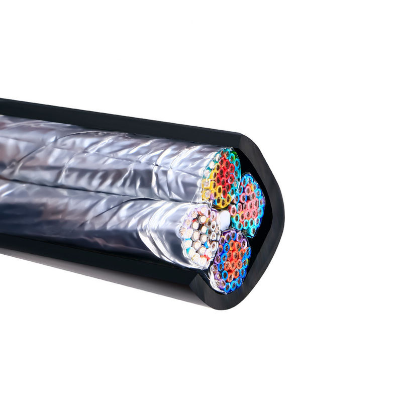PVC yalıtım malzemesi ISO9001 Çok çekirdekli kalkan kontrol kablosu UL2464 Elektrik kablosu Çok çekirdekli kalkanlı tel