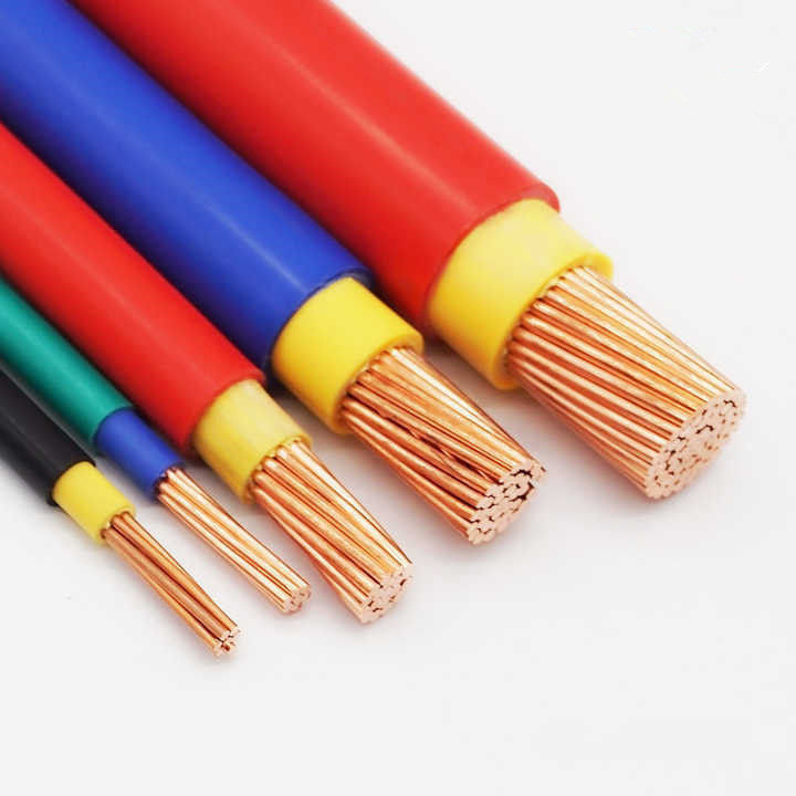 Tinsed Wire Multiple Core PVC Electric Wire Müşteri Gereksinimleri için Esnek