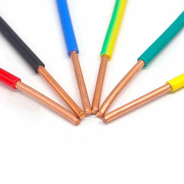 LK-604 Doğrudan Besleme 2.5mm Tek Damarlı Kalaylı Bakır Elektrik Kablosu, 300-600V Anma Gerilimli PVC Yalıtımlı Bakır Kablo