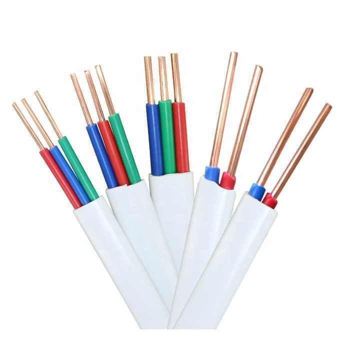 2.5mm Üç çekirdekli teneke tel PVC ev Endüstri malzemeleri için esnek elektrik teleri