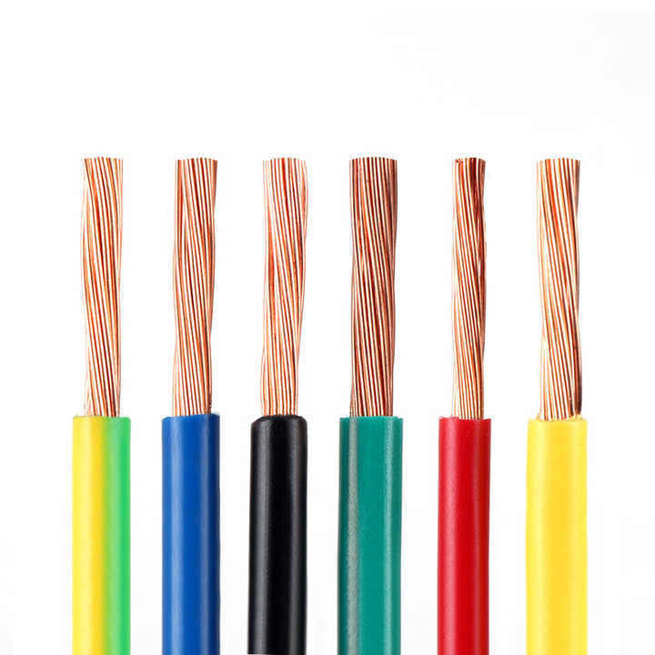 Elektronik Kablo Bakır Tel Bvr 0.5-16mm2 Ev Kablolama Elektrik Kablo PVC Tel