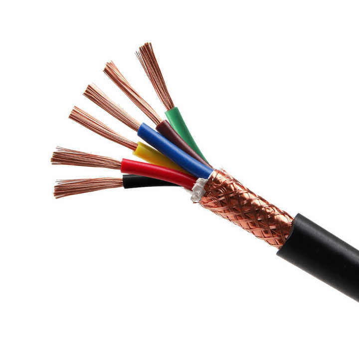 PVC yalıtım Kvv elektrik tel kablosu 1.5sqmm Çoklu çekirdekler için