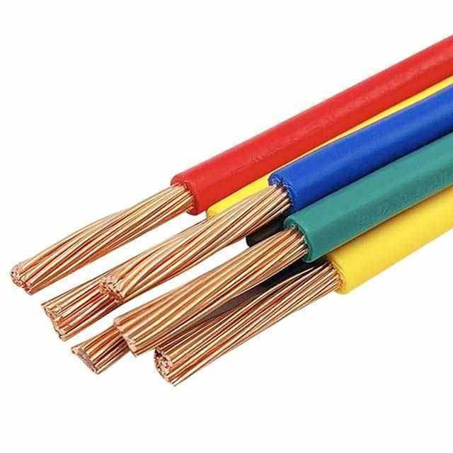 Özel çok çekirdekli elektrik tel kablosu 2 veya 3 çekirdekli esnek bakır Rvv kablosu