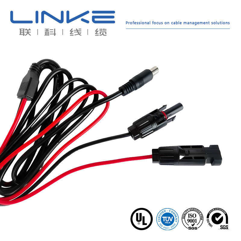 Araç Fotovoltaik Enerji Depolama için Düşük ve Orta Voltajlı 10AWG PVC Ceket Güneş Kablosu