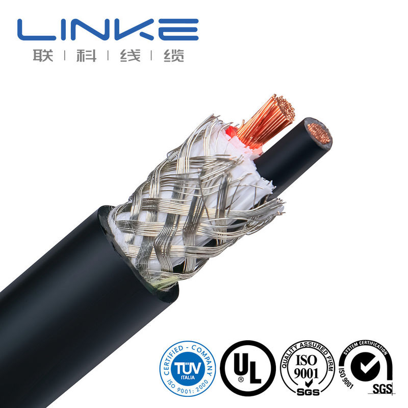 UL2661 PVC Kablosu Kalkanlı Al Folyo Döşelenmiş Ceketli Kablo ile Çok çekirdekli Kablo