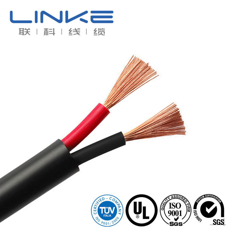 80*80*69CM Çift çekirdekli PVC yalıtım elektrik kablosu Güçlendirilmiş Kablo Kablosu