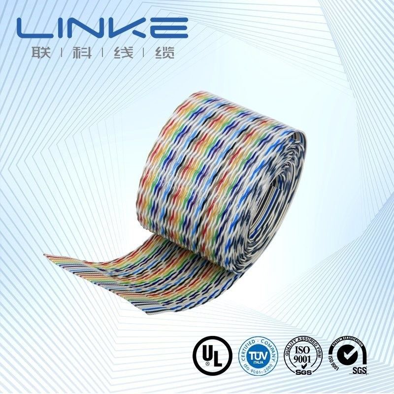 Özel Flat Wire IDC Connector Ribbon Kablosu Endüstriyel için Esnek ve Dayanıklı