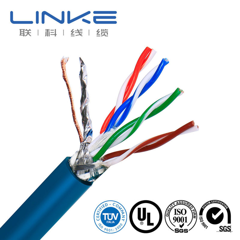 UL20276 Yüksek Performanslı Uygulamalar için 24AWG 18AWG Kalkanlı Dönüştürülmüş Çift Telli Çok Merkezi Elektrik Kablosu