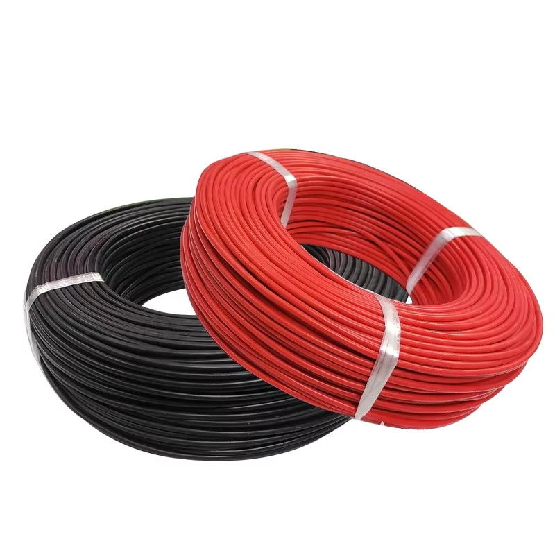 Ekstra yumuşak silikon tel 16 14 13 12 11 10 8 7 9 6 konserve bakır 4/3/2AWG yüksek sıcaklığa dayanıklı tel
