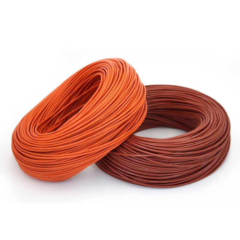 Ekstra yumuşak silikon tel 16 14 13 12 11 10 8 7 9 6 konserve bakır 4/3/2AWG yüksek sıcaklığa dayanıklı tel