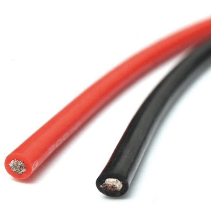 Süper Esnek Yüksek Silikon Tel Alev Geri Dayanıklı Isıya Dayanıklı Silikon Tel 10awg 8awg 6awg 4awg 2awg