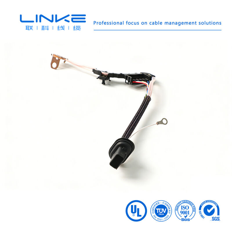 Oil-Resistant High-Temp Automotive Sensor Harness with Multi-Color Copper Wire & Terminals for Oil Temperature Sensor
