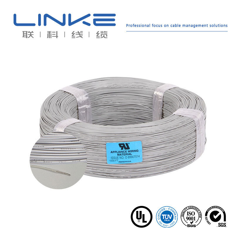 Awm 1185 Kalaylı Çok Telli 18AWG 20AWG Tek Damarlı Korumalı Tel UL1185 Korumalı Sinyal Kablosu