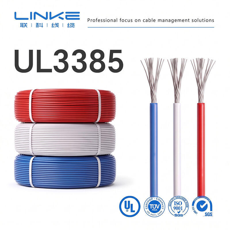 UL 3385 Aygıt Dahili Kablolama için 600V/1000V Akımlı Halogen Serbest Esnek Elektronik Kablo