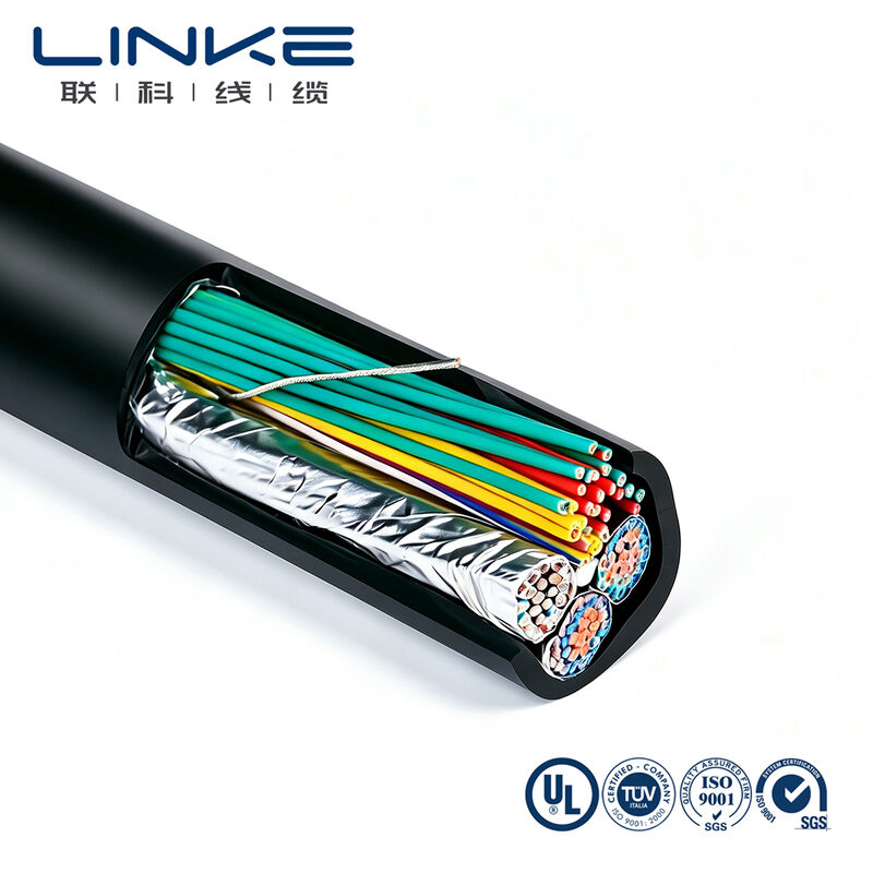 Custom 10 Million Bending Cycles High Flexibility PVC Towline Drag Chain Cable for Industrial CNC Machine